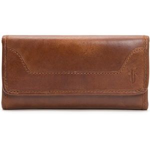 FRYE Melissa Continental Snap Leather Wallet